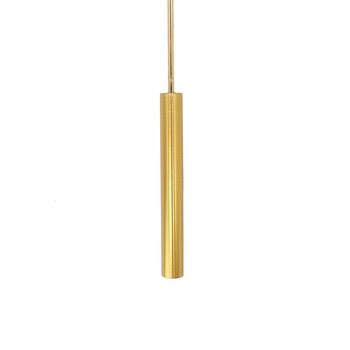 170mm Large Gold Metal Square Clock Pendulum Rod Swing 70mm Brass Cylinder Bob DIY Wall Clock Replacement Accessory Battery