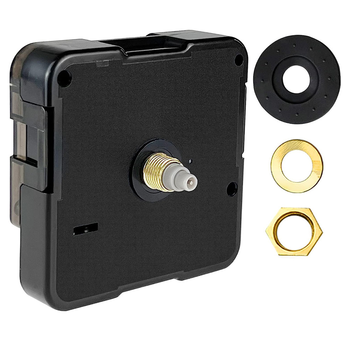 5168 DIY Plastic Square Quartz Clock Hands Movement Mechanism Modern Silent AA Battery Powered Wall Accessory Home Decor