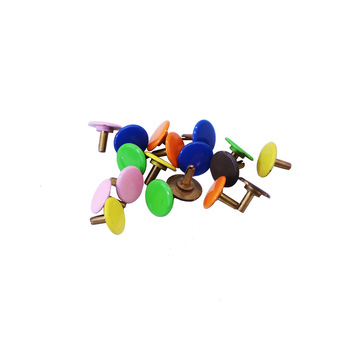 Colorful Clock Hand Center Cap Mixed Colors Metal Pin DIY Decorative Second Hand Cover for Wall Clock Replacement Parts