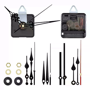 5 Sets Multiple Styles Selection Metal Modern Silent Quartz Clock Mechanism DIY Clock Motor Kit Personalized Wall Clock Making
