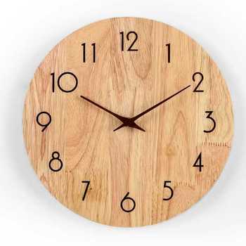 Modern Minimalist Semicircle Desk Alarm Clock Battery Operated Decorative Analog Timepiece Black Hands Living Room Bedroom