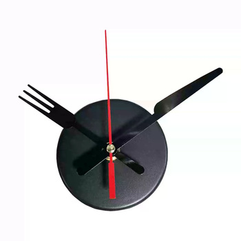 Modern Square Metal Quartz Silent Sweep Durable Wall Clock Movement Mechanism Parts Hour Minute Second Clock