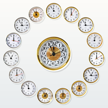 80mm Round Quartz Clock Insert Module with Roman Arabic Numeral Dial for DIY Furniture Repair Replacement Home Decor