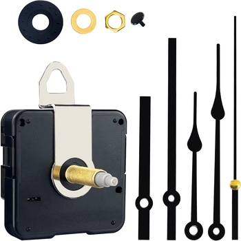 1688 DIY Quartz Plastic Silent Movement Modern Durable Portable Square Parts AA Battery Unique Wall Clock Accessory Clock Hand