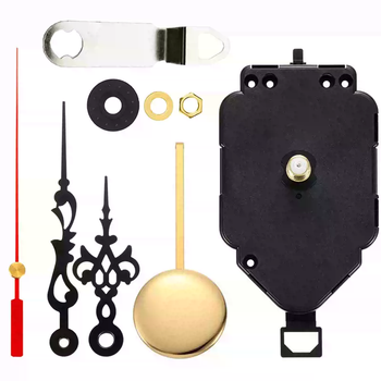 Swing Mechanism Creative Decorative Clock Accessory High-gloss Pendulum Metal Hook Handspring Quartz Clock Movement Clock Core