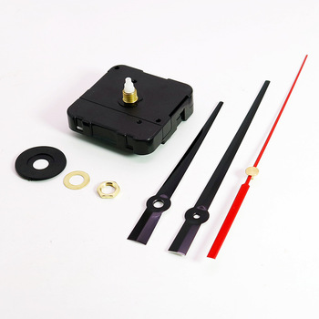 24 Hour Quartz Clock Movement 56mm with Hands Set 14.5mm Shaft DIY Clock Parts Solar Polar Theme Wall Clock Kit CE RoHS