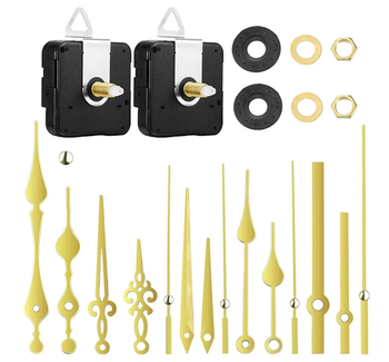 5168 Silent Movement DIY Plastic Wood Wall Clock Accessories Luminous Pointer Sweep Second Hand Quartz Movement Core Battery